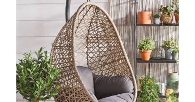 Mrs Hinch's favourite Aldi garden egg chair is back by popular demand - but be quick - www.ok.co.uk - Britain