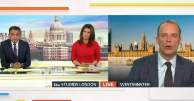 ITV Good Morning Britain's Adil Ray in clash with Dominic Raab as deputy PM snaps over programme - www.manchestereveningnews.co.uk - Britain - Ukraine - Russia - county Ray - city Mariupol