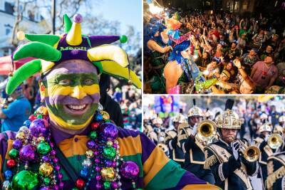 Fat Tuesday returns: New Orleans hosts first full Mardi Gras since 2020 - nypost.com - county Thomas - New Orleans