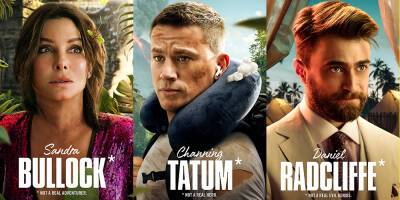 'Lost City' Character Posters Feature the All-Star Cast! - www.justjared.com - city Lost - county Bullock