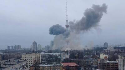 Russia Bombs TV Tower in Kyiv, Killing Five and Blocking Nationwide Transmissions - variety.com - Ukraine - Russia