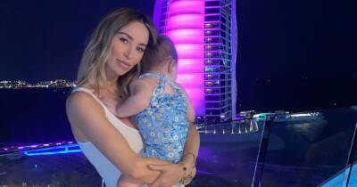 Inside pregnant Lauren Pope's Dubai holiday with daughter Raine - www.ok.co.uk - Dubai