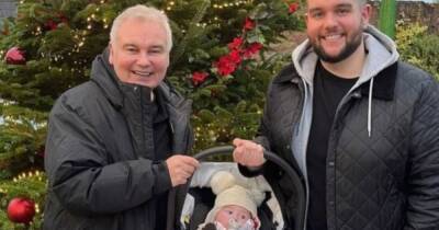 Eamonn Holmes' son cradles granddaughter – in identical picture to TV star as new dad - www.ok.co.uk