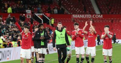 Anthony Elanga sends message as Manchester United youngsters reach FA Youth Cup final - www.manchestereveningnews.co.uk - Manchester - city Leicester