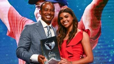 Tiger Woods' Daughter Sam Talks Fears After Dad's 2021 Car Crash at World Golf Hall of Fame Ceremony - www.etonline.com - Florida - county Hall
