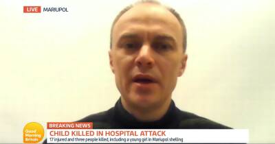 ITV Good Morning Britain 'can't show' photo of Mariupol bombing as mayor describes 'mass grave' for victims - www.manchestereveningnews.co.uk - Britain - Ukraine - Russia - city Mariupol