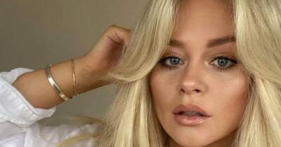 Emily Atack gets a convincing Katy Perry beauty transformation complete with lilac hair - www.ok.co.uk - Britain - California