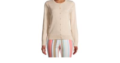 This Classic Cardigan Is a Lightweight Layering Piece for Spring Sweater Weather - www.usmagazine.com
