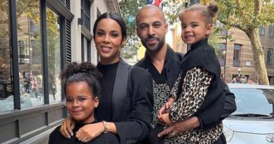Rochelle Humes shows off daughter's pink Spiderman-themed birthday display after 'eventful' week with hospital trip - www.manchestereveningnews.co.uk
