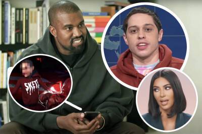 Pete Davidson Brutally Attacked AGAIN In SECOND Kanye West Music Video!! - perezhilton.com