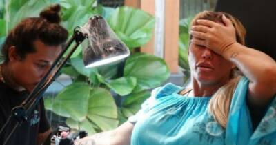 Katie Price hold back tears as she gets huge tattoo tribute to mum in Thailand - www.ok.co.uk - Thailand - county Price