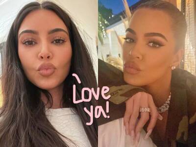 How Kim & Khloé Kardashian 'Leaned On' Each Other During The Past Year Of Relationship Troubles - perezhilton.com - county Davidson