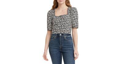 Floral Madness! This Chic Levi’s Blouse Is 63% Off and Going in Our Shopping Cart - www.usmagazine.com