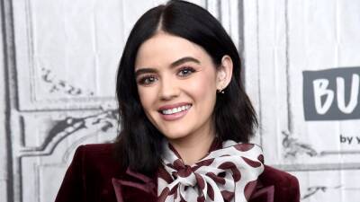 Lucy Hale Just Debuted the Most Flattering Curtain Bangs - www.glamour.com - Paris