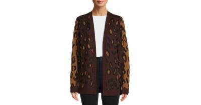 Best Deal Ever? This Two-Tone Leopard Cardigan Is Marked Down to Just $5 - www.usmagazine.com