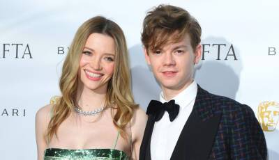Thomas Brodie-Sangster & New Girlfriend Talulah Riley Make Red Carpet Debut as a Couple! - www.justjared.com - Britain - London - city Sangster - county Love