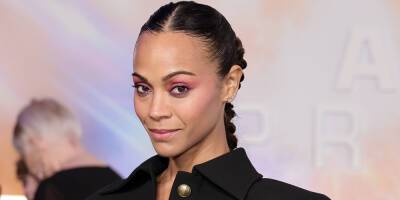 Zoe Saldana Says She Was Encouraged To Change Her Name in Her Early Career - www.justjared.com