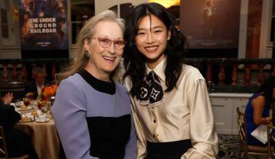 Squid Game's HoYeon Jung Meets Meryl Streep, Margaret Qualley, & More at AFI Awards 2022! - www.justjared.com - South Korea - Beverly Hills