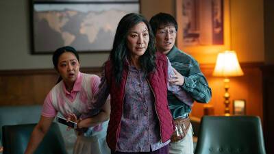 Gwyneth Paltrow - Daniel Scheinert - Daniel Kwan - ‘Everything Everywhere All at Once’ Review: Chaos Reigns – and So Does Michelle Yeoh – in Unhinged Metaverse Movie - variety.com - county Door