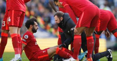 Liverpool give update on Mohamed Salah injury after star limps off against Brighton - www.msn.com - Manchester - Egypt