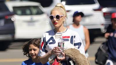 Gwen Stefani Takes Adorable Son Apollo, 8, To Baseball Game In LA – Photos - hollywoodlife.com - Los Angeles - city Kingston - county Rock