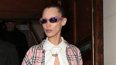 Bella Hadid's Latest Abs-Baring Look Is a Cross Between Clueless and Legally Blonde - www.glamour.com