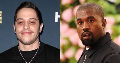 Pete Davidson Says He’s ‘In Bed’ With Kim Kardashian in Alleged Kanye West Text Exchange Defending Her - www.usmagazine.com - Chicago - Illinois