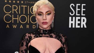 Lady Gaga Stuns in Striking Gown on the Red Carpet at the 2022 Critics Choice Awards - www.etonline.com - London