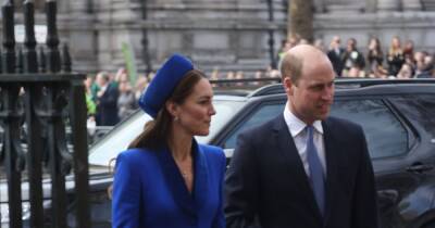 Kate and William arrive for Commonwealth Service at Westminster Abbey - www.ok.co.uk - USA