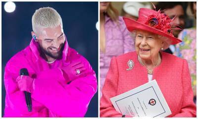 queen Elizabeth - Elizabeth Ii Queenelizabeth (Ii) - Olivier Rousteing - Don - Maluma hilariously reacts to a meme that compares him to Queen Elizabeth II - us.hola.com - France - Colombia