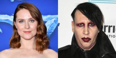 Marilyn Manson - Evan Rachel-Wood - Evan Rachel Wood Breaks Silence on Marilyn Manson's Lawsuit Against Her - justjared.com