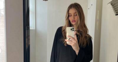 Rosie Huntington-Whiteley shares glimpse of baby girl and sweet gift from Beckhams - www.ok.co.uk