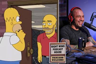 Joe Rogan - Robert Malone - Homer gets canceled, meets Joe Rogan in new ‘Simpsons’ episode - nypost.com - USA - Santa - Germany