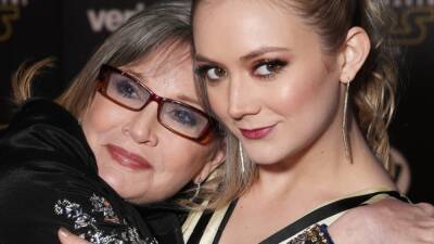 How Billie Lourd Honored Her Late Mother Carrie Fisher at Her Wedding - www.glamour.com - California - Indiana - city Bryan - county Fisher