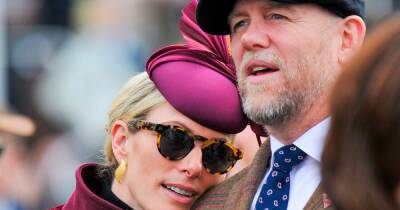 Zara Tindall stuns in purple outfit as she cuddles up to husband Mike at Cheltenham - www.ok.co.uk - Italy - Rome