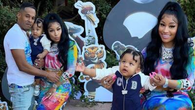 Nicki Minaj - Kenneth Petty - Nicki Minaj Shares Sweet Videos of Her 'Comedian' Son - etonline.com