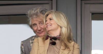 Sir Rod Stewart and Penny Lancaster lead celebs at Cheltenham races - www.msn.com - county Cooper
