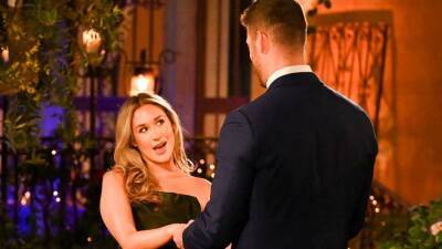 'The Bachelor' Finale: Rachel Asks Clayton If He Said 'I Love You' To Sleep With Her - www.etonline.com - Iceland