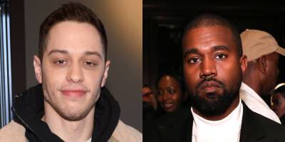 Kanye West Says He's Concerned Pete Davidson Will Get Kim Kardashian 'Hooked on Drugs' - www.justjared.com