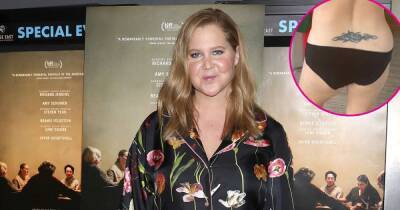 Letting Loose! Amy Schumer Puts Her ‘Bad’ Lower Back Tattoo on Display While Dancing Naked - www.usmagazine.com