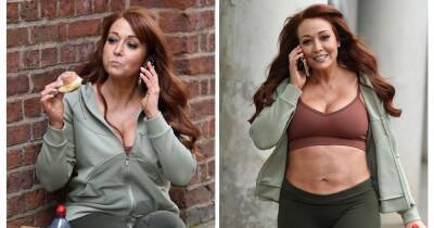 The Apprentice star Amy Anzel tucks into a donut following morning workout after revealing five stone weight loss - www.manchestereveningnews.co.uk - Manchester