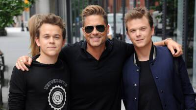 Rob Lowe’s Sons: Meet The Actor’s Two Kids, John Matthew - hollywoodlife.com - Los Angeles - Hollywood - city Tinseltown