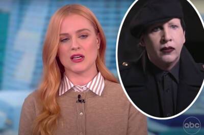 Marilyn Manson - Amy Berg - Brian Warner - Phoenix Rising - Marilyn Manson Made Evan Rachel Wood Drink His Blood?! The Worst Accusations From New HBO Documentary - perezhilton.com