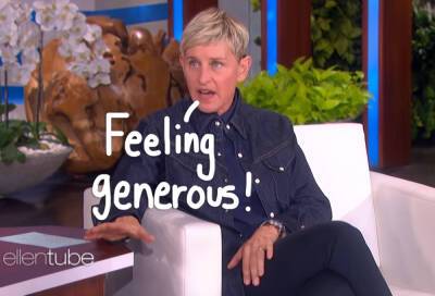 Ellen DeGeneres Plans To Give Her Staff ‘Millions Of Dollars' In Bonuses When The Show Ends - perezhilton.com - New York