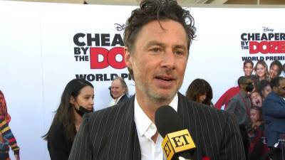 Zach Braff Says He Was the 'Fun Uncle' to His Young 'Cheaper By the Dozen' Co-Stars (Exclusive) - www.etonline.com - Hollywood