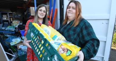 West Lothian Community Hub fill shipping container with donations from locals for Ukrainian Refugees - www.dailyrecord.co.uk - Ukraine - county Harris