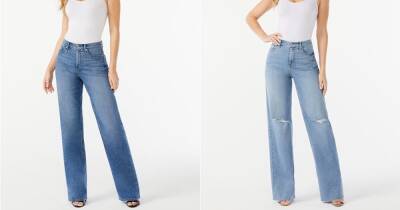 We Just Found the Denim Equivalent of Palazzo Pants — And We’re Obsessed - www.usmagazine.com