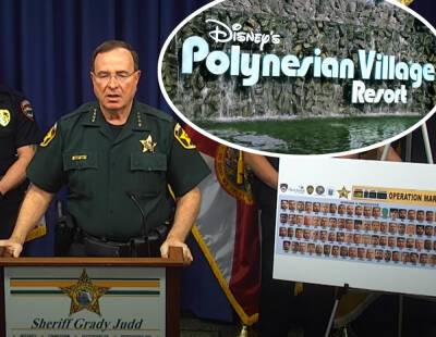 Four Disney Employees Arrested In Massive Human Trafficking & Child Predator Sting! - perezhilton.com - USA - county Polk