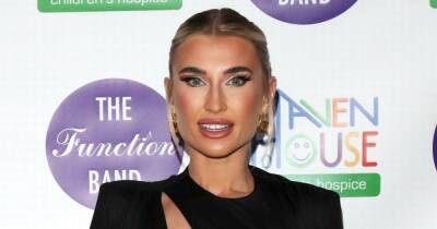 Billie Faiers oozes confidence in cut out gown for glam night out - www.ok.co.uk