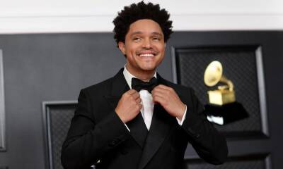 Trevor Noah reveals what viewers can expect to see at the Grammys, including topics ‘close to their hearts’ - us.hola.com - Las Vegas - Ukraine - Russia